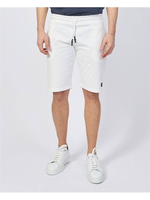 Urban Ring men's Bermuda shorts with logo URBAN RING | UR812071OFF WHITE